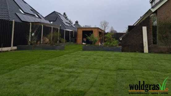 Aanleg grasmatten Zuidbroek