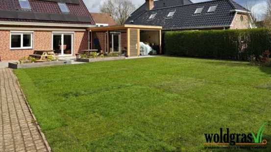 Graszoden leggen Schildwolde